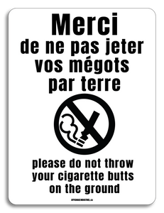 Mégot de cigarette