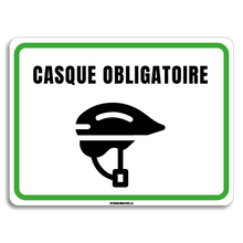 Load image into Gallery viewer, Casque obligatoire
