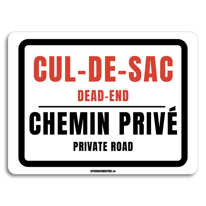 Cul-de-sac | Chemin privé