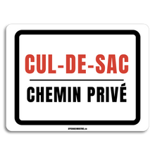 Load image into Gallery viewer, Cul-de-sac | Chemin privé
