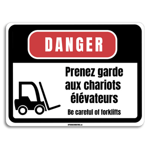 Danger | élévateur