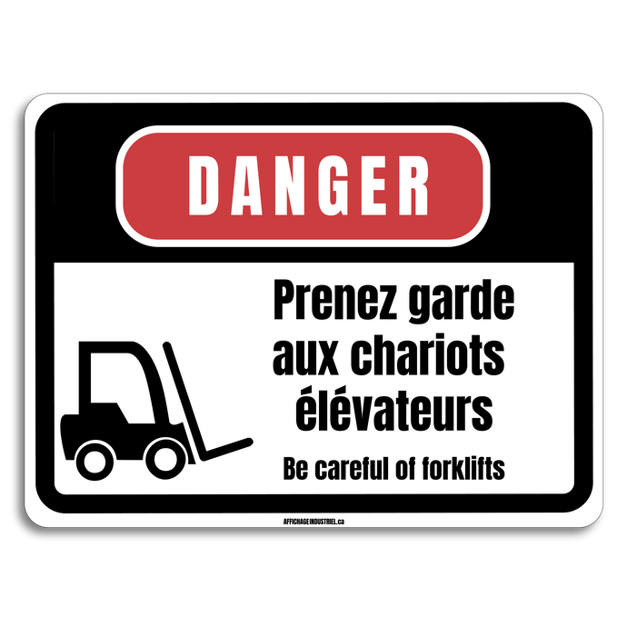 Danger | élévateur