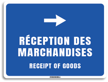 Load image into Gallery viewer, Réception des marchandises - Avec flèche droite
