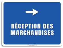 Load image into Gallery viewer, Réception des marchandises - Avec flèche droite
