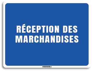 Réception des marchandises