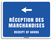 Load image into Gallery viewer, Réception des marchandises - Avec flèche
