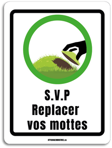 S.V.P Replacer vos mottes