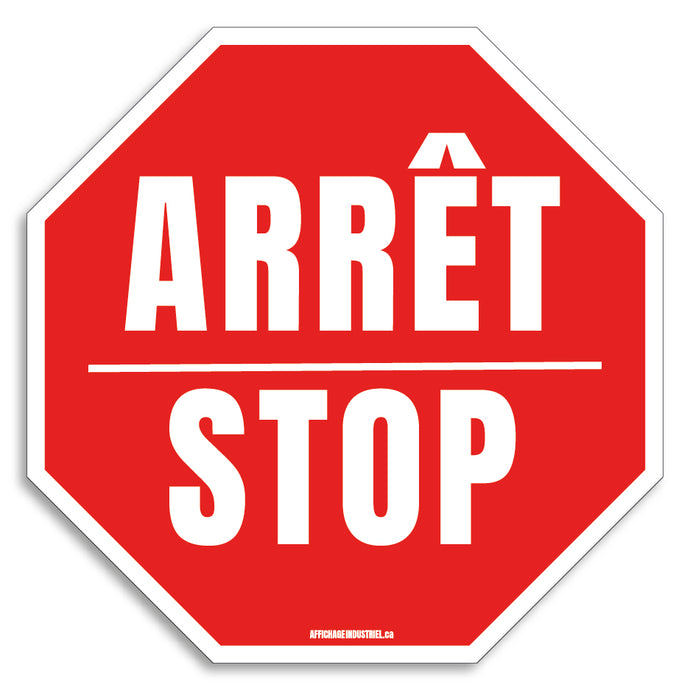 Panneau Arrêt / Stop