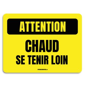 Attention - Chaud