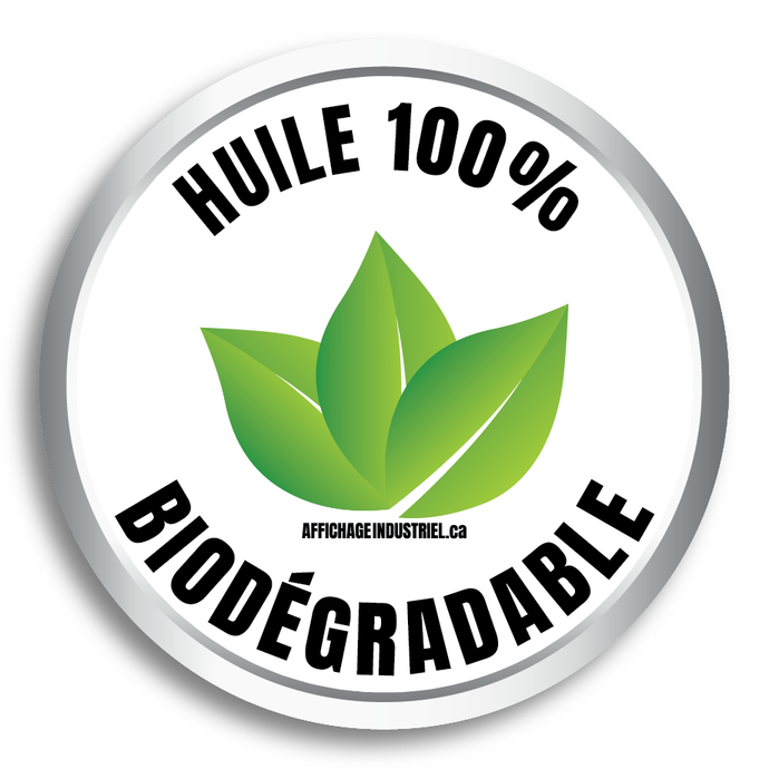 Huile 100% Biodégradable