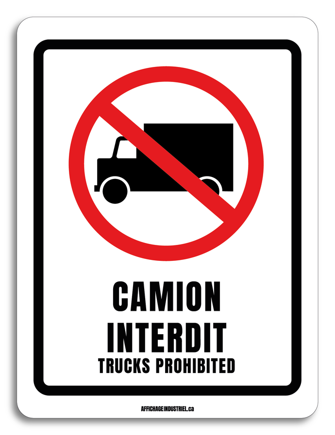 Camion interdit