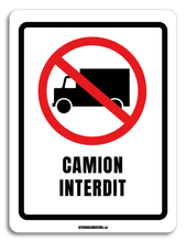 Load image into Gallery viewer, Camion interdit
