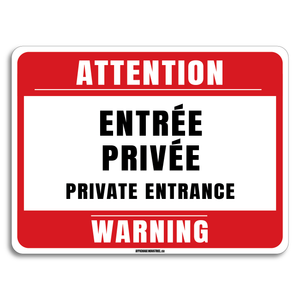 Entrée privée