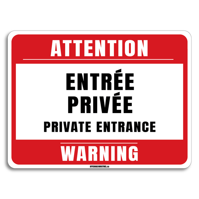 Entrée privée