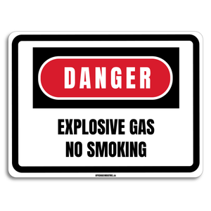 DANGER - Gaz explosif