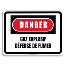 Load image into Gallery viewer, DANGER - Gaz explosif
