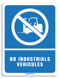 Interdit aux véhicules industriels