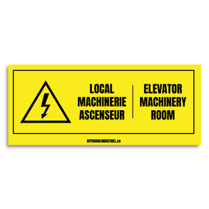 Local machinerie, ascenseur