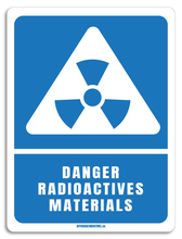 Load image into Gallery viewer, Danger matières radioactives

