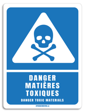 Load image into Gallery viewer, Danger matières toxiques
