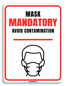 Mesure de sécurité | Masque obligatoire