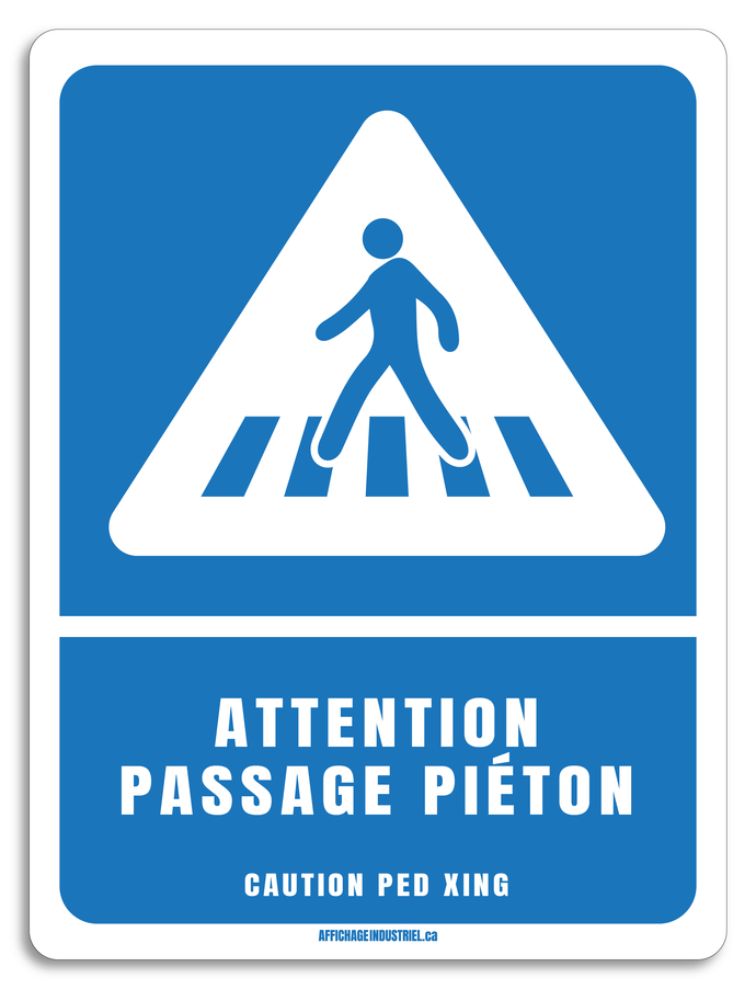 Attention passage piéton