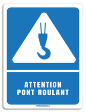 Load image into Gallery viewer, Attention pont roulant
