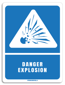 Danger d'explosion
