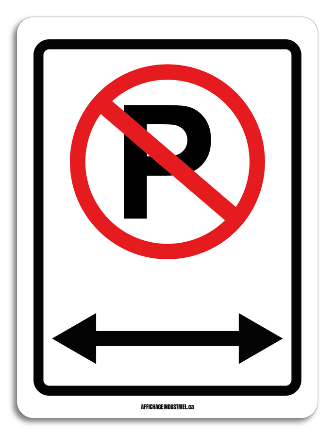 Directional prohibited parking