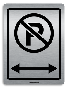 Stationnement interdit directionnel