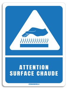 Attention surface chaude