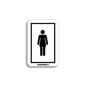Indication toilette | Femme