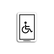 Charger l&#39;image dans la galerie, Indication toilette | Handicapé
