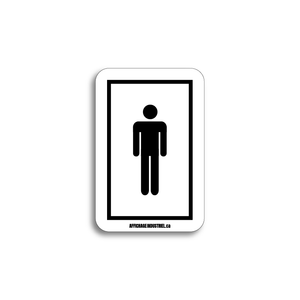 Indication toilette | Homme