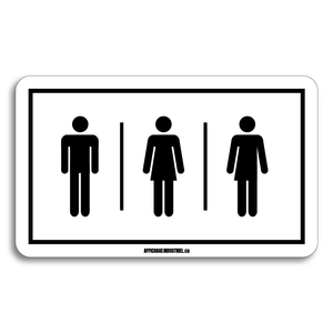 Indication toilette | Homme/Femme/Mixte