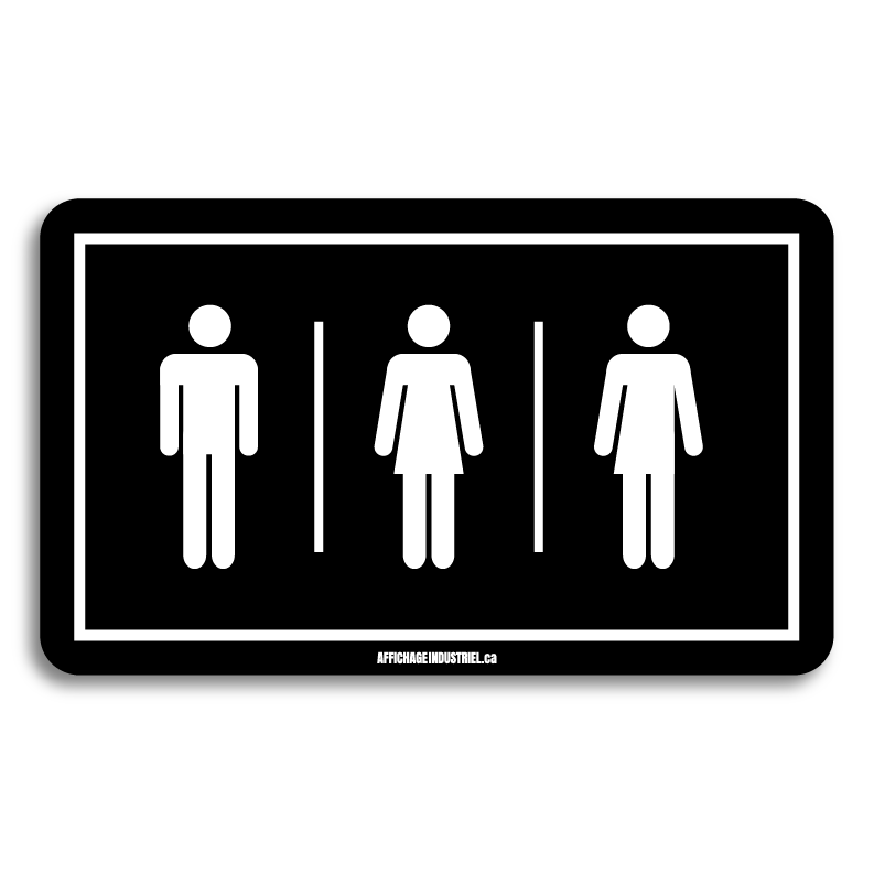 Indication toilette  Homme/Femme/Mixte –