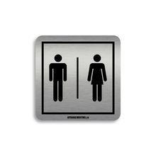 Charger l&#39;image dans la galerie, Indication toilette | Homme/femme
